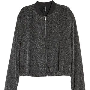 ✨✨H&M✨✨ Black Glittery Jacket